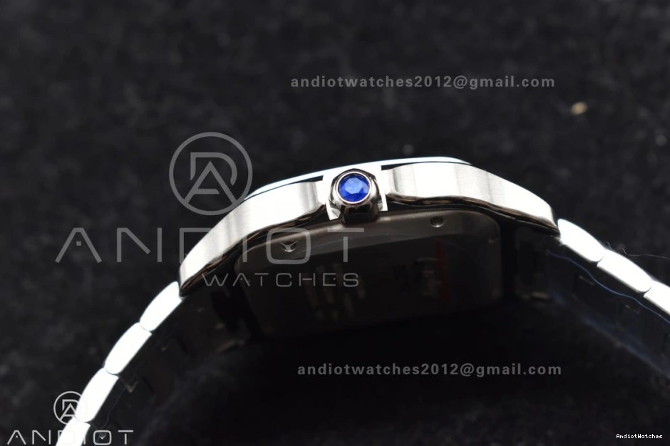 Dial 1:1 Youthful Edition Cartier 1057 de Bracelet BVF Green SmartLinks on 40mm MIYOTA SS Best Santos 1215